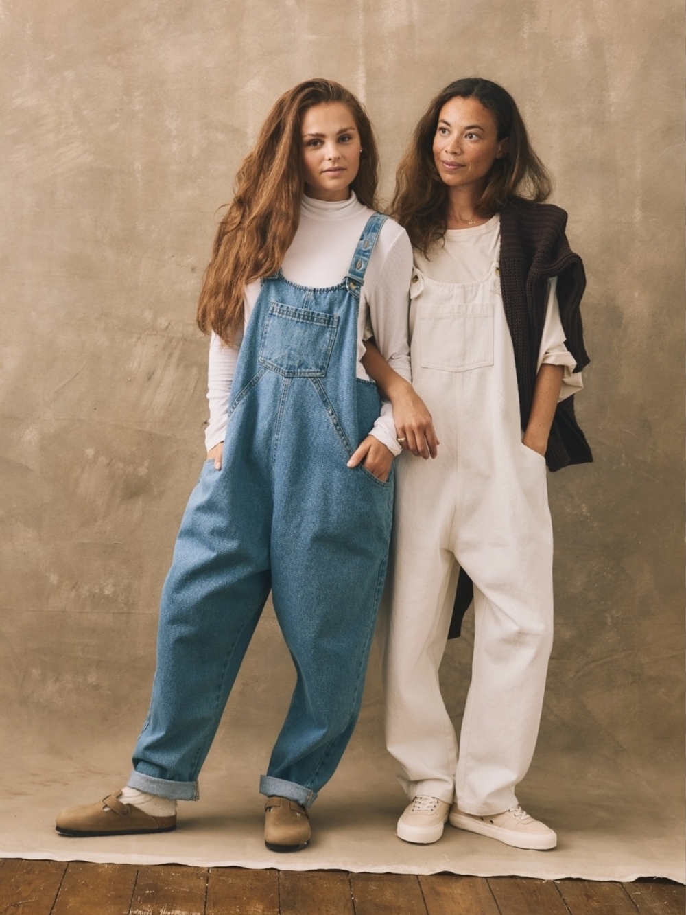 The Simple Folk The Oversized Denim Dungaree Women's Overalls